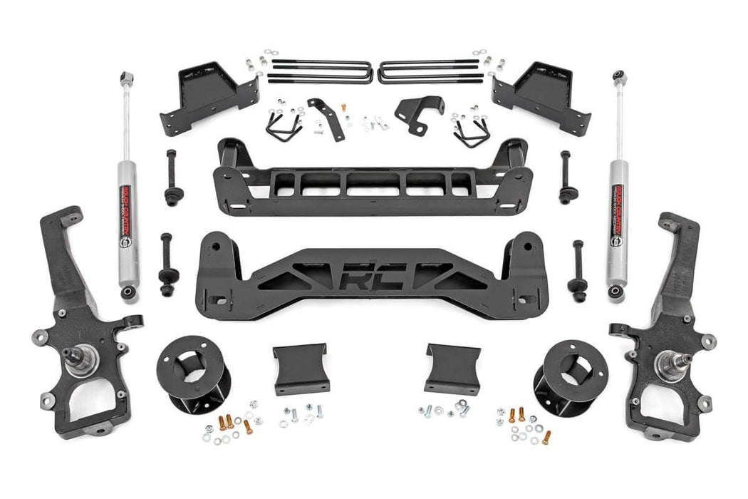 Rough Country 52430 6 Inch Suspension Lift Kit Strut Spacers 04-08 F-150 2WD Rough Country - Truck Part Superstore