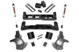 Rough Country 24870 5 Inch Suspension Lift Kit No Struts V2 Monotube Shocks w/N2.0 14-18 Silverado/Sierra 1500 2WD Aluminum/Stamped Steel Rough Country - Truck Part Superstore