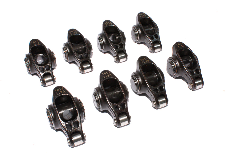 COMP Cams 1817-8 Ultra Pro Magnum XD Rocker Set of 8 w/ 1.7 Ratio for Chevrolet SBC w/ 7/16" Stud - Truck Part Superstore