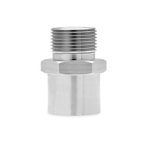 Mishimoto MMSPA-M22 Stainless Steel Sandwich Plate Adapter, M22 - Truck Part Superstore