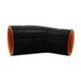 Mishimoto MMCP-R45-30375BK Mishimoto 45-Degree Silicone Transition Coupler, 3.00-in to 3.75-in, Black - Truck Part Superstore