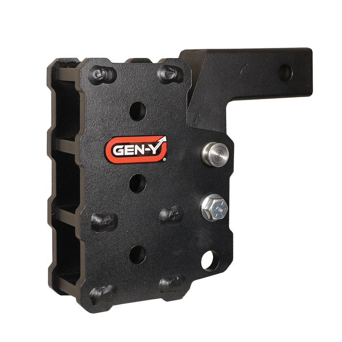 GEN-Y Hitch GH-15001 PHANTOM Flip 2" Shank 6" Drop 1.2K TW 12K Hitch Only - Truck Part Superstore