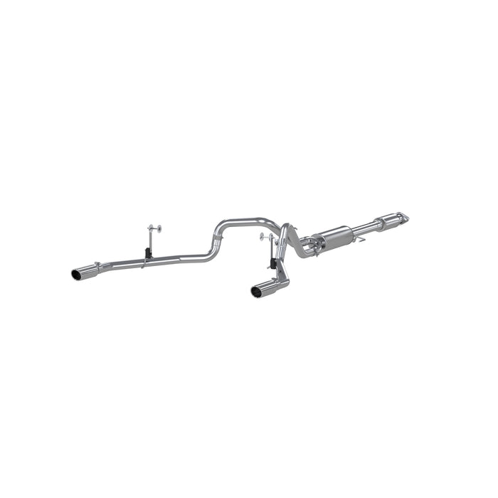 MBRP S5258AL 2.5 Inch Cat Back Exhaust System Dual Rear Exit For 15-20 Ford F-150 5.0L Aluminized Steel MBRP - Truck Part Superstore