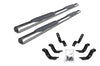 Go Rhino 104434680PS 4" 1000 Series Side Steps with Mounting Brackets Kit - Textured Black Finish - Truck Part Superstore