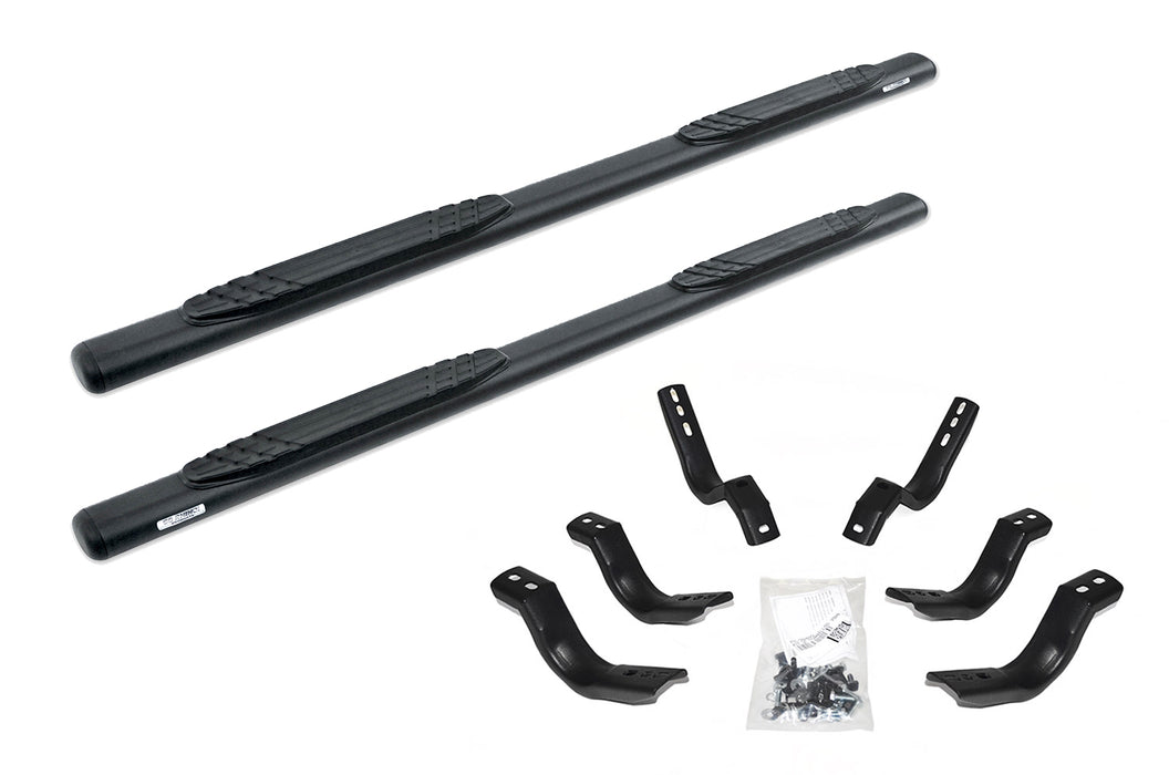 Go Rhino 684449980T 4" OE Xtreme Side Steps with Mounting Brackets Kit - Truck Part Superstore