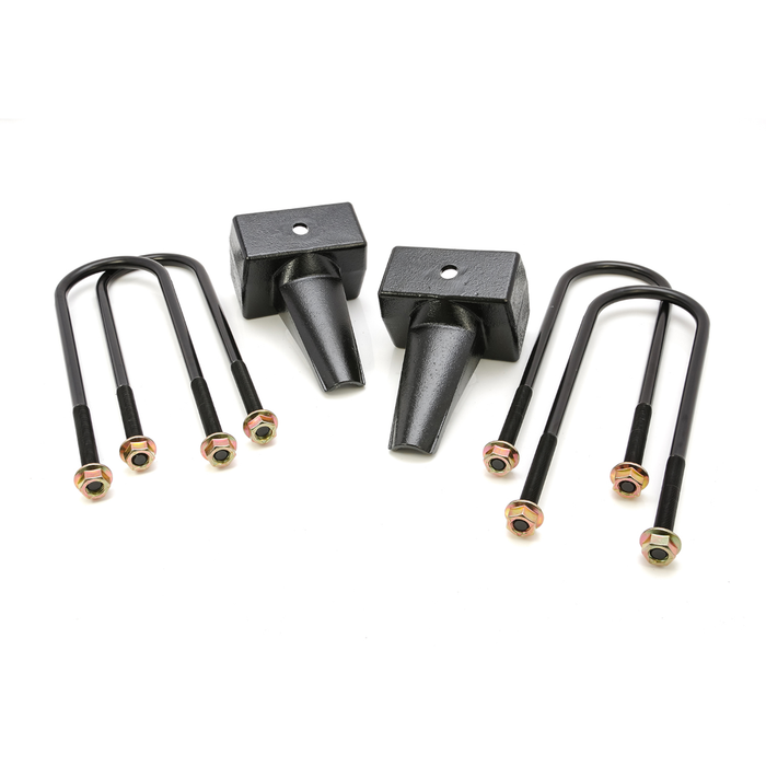 Rugged Off Road 5-5003 Rugged Offroad 1999-10 Ford F250/F350/F450 Tapered Block 4.0'' Rear Block Kit - Truck Part Superstore
