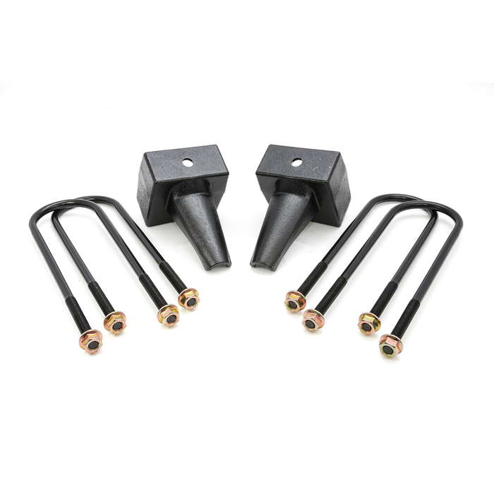Rugged Off Road 5-5004 Rugged Offroad 1999-10 Ford F250/F350/F450 Tapered Block 5.0'' Rear Block Kit - Truck Part Superstore