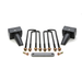 Rugged Off Road 5-5010 Rugged Offroad 2011-16 Ford F250/F350/F450 Flat Block 4.0'' Rear Block Kit - Truck Part Superstore
