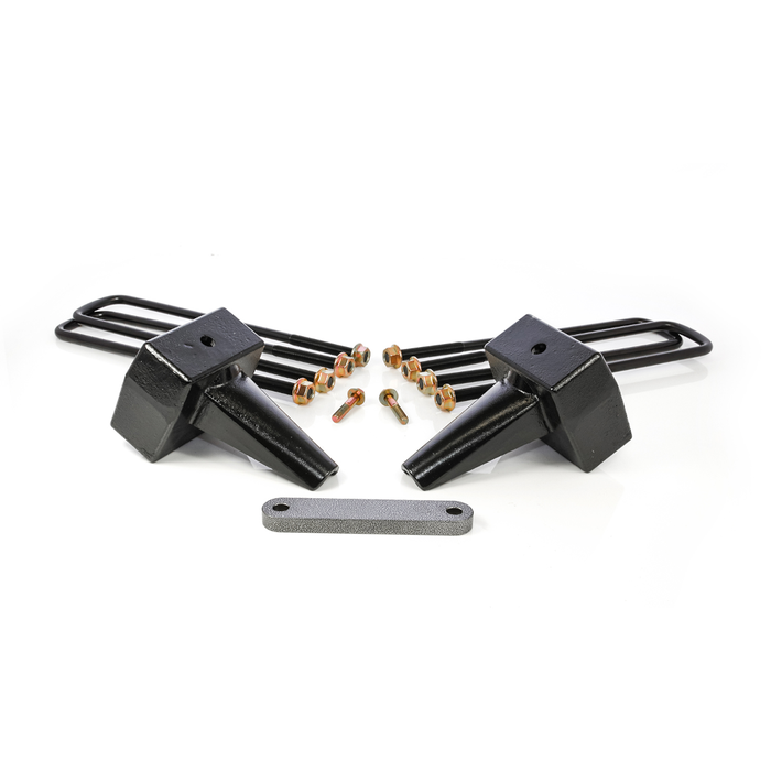 Rugged Off Road 5-5011 Rugged Offroad 2011-16 Ford F250/F350/F450 Flat Block 5.0'' Rear Block Kit - Truck Part Superstore