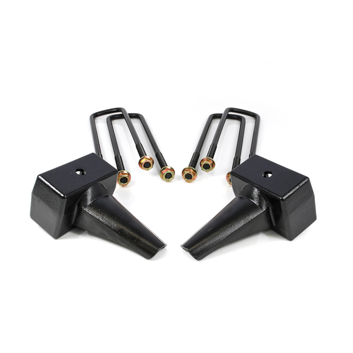 Rugged Off Road 5-5012 Rugged Offroad 2011-16 Ford F250/F350/F450 Tapered Block 4.0'' Rear Block Kit - Truck Part Superstore