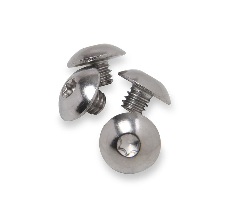 Quick Fuel Technology 5-7QFT Throttle Plate Screw; Race Style Torx Head; Stainless Steel; Short; - Truck Part Superstore
