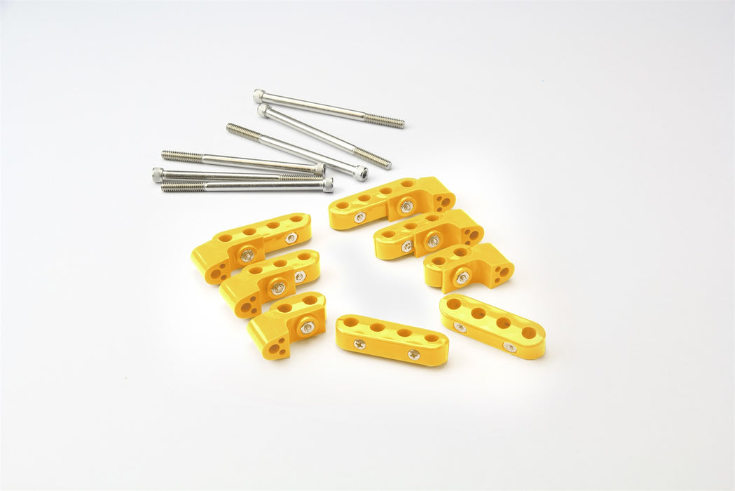 Lokar 50-356-15 Smoothie Top Mount Wire Separator Kit; 7-8mm; Incl. 2/3/4 Place; 2 Each; Yellow; - Truck Part Superstore