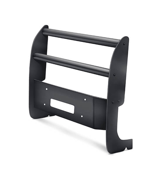 Mile Marker 50-35665 Grille Guard with Winch Carrier Black For 07-18 Ram 3500/4500/5500 Chassis Cab Mile Marker - Truck Part Superstore