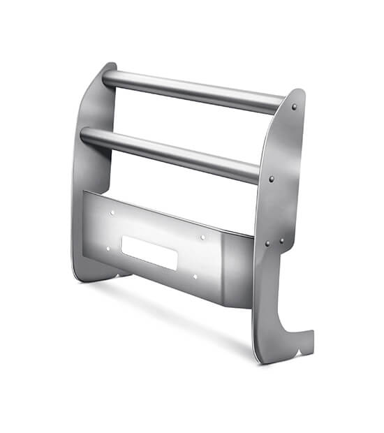 Mile Marker 50-35752C Grille Guard with Winch Carrier Chrome For 07-13 Sierra/Silverado 1500 Not Denali Mile Marker - Truck Part Superstore