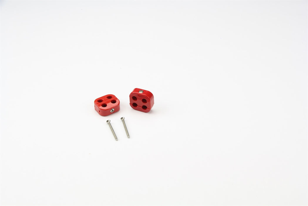 Lokar 50-456-13 Smoothie Box Cluster Wire Separator Kit; 7-8mm; Incl. 2-4 Place; Red; - Truck Part Superstore