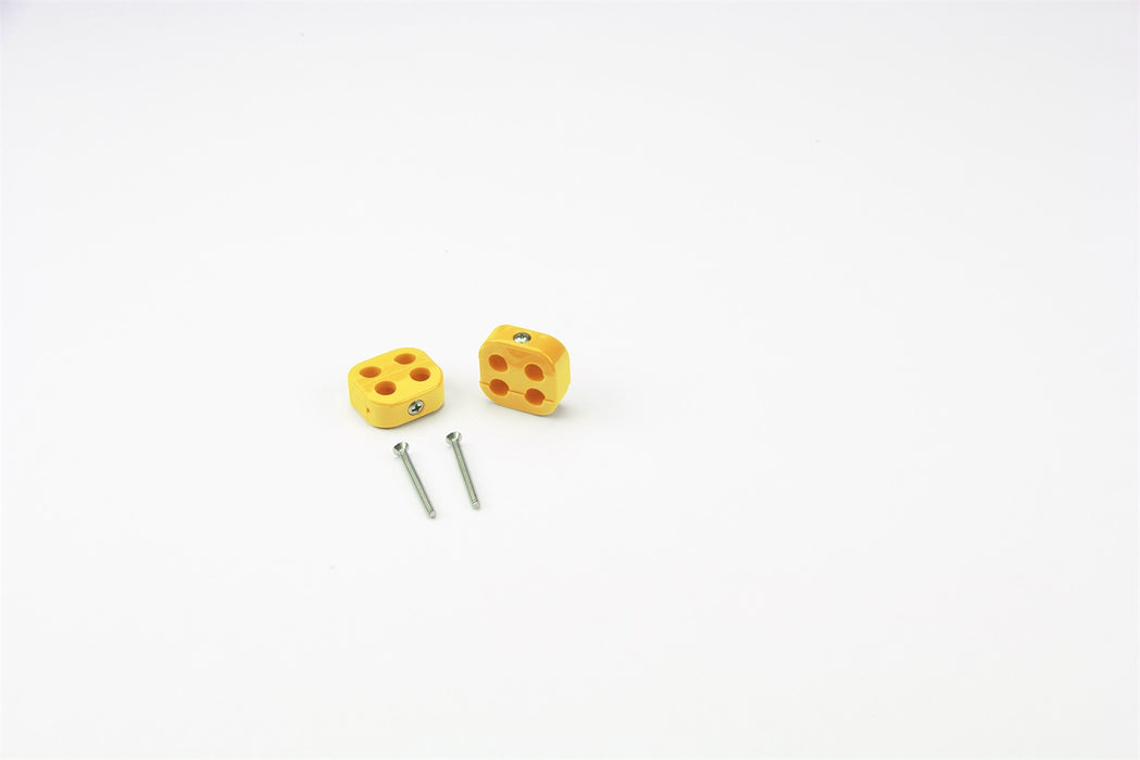 Lokar 50-456-15 Smoothie Box Cluster Wire Separator Kit; 7-8mm; Incl. 2-4 Place; Yellow; - Truck Part Superstore