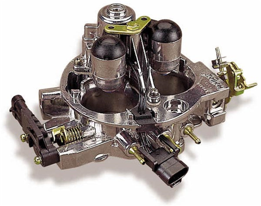 Holley EFI 500-6S Throttle Body Injection; 2 bbl; 670 cfm; Pro-Jection; Shiny; PN[502-1/502-2]; - Truck Part Superstore