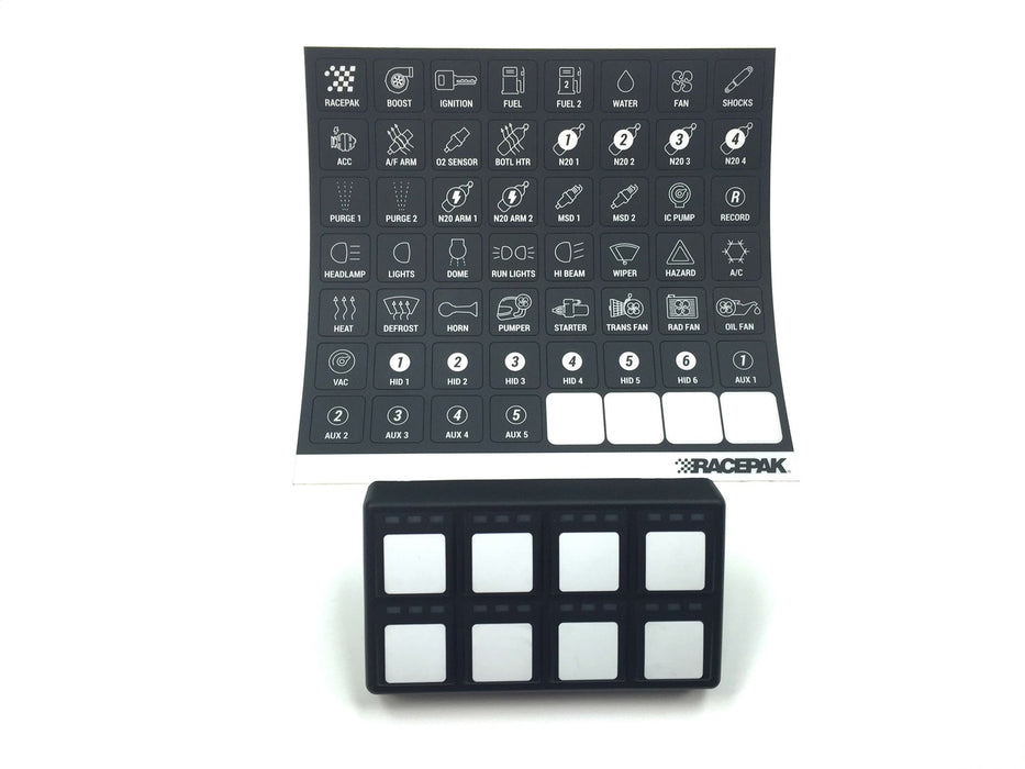 Racepak 500-SW-KPAD8 SmartWire Keypad; Incl. Keypad Only; - Truck Part Superstore