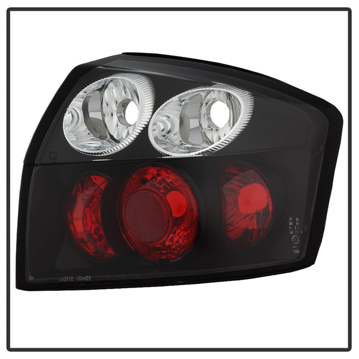 Spyder Auto 5000002 Euro Style Tail Lights; Uses Stock Bulbs; Pair; Black; - Truck Part Superstore