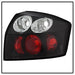 Spyder Auto 5000002 Euro Style Tail Lights; Uses Stock Bulbs; Pair; Black; - Truck Part Superstore
