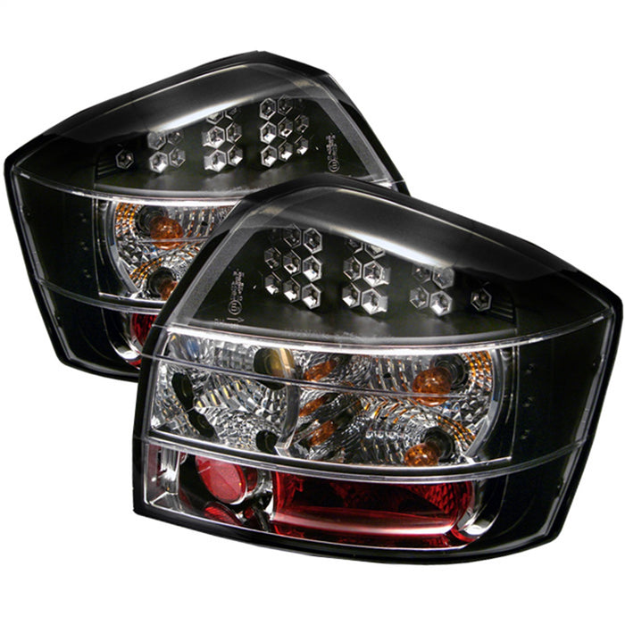 Spyder Auto 5000026 LED Tail Lights; Uses Stock Bulbs; Pair; Black; - Truck Part Superstore
