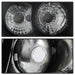Spyder Auto 5000064 Euro Style Tail Lights; Uses Stock Bulbs; Pair; Black; - Truck Part Superstore
