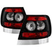 Spyder Auto 5000064 Euro Style Tail Lights; Uses Stock Bulbs; Pair; Black; - Truck Part Superstore
