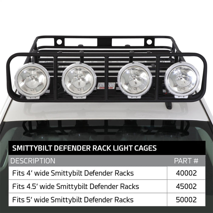 Smittybilt 50002 Defender Light Cage 5 Foot Wide Smittybilt - Truck Part Superstore