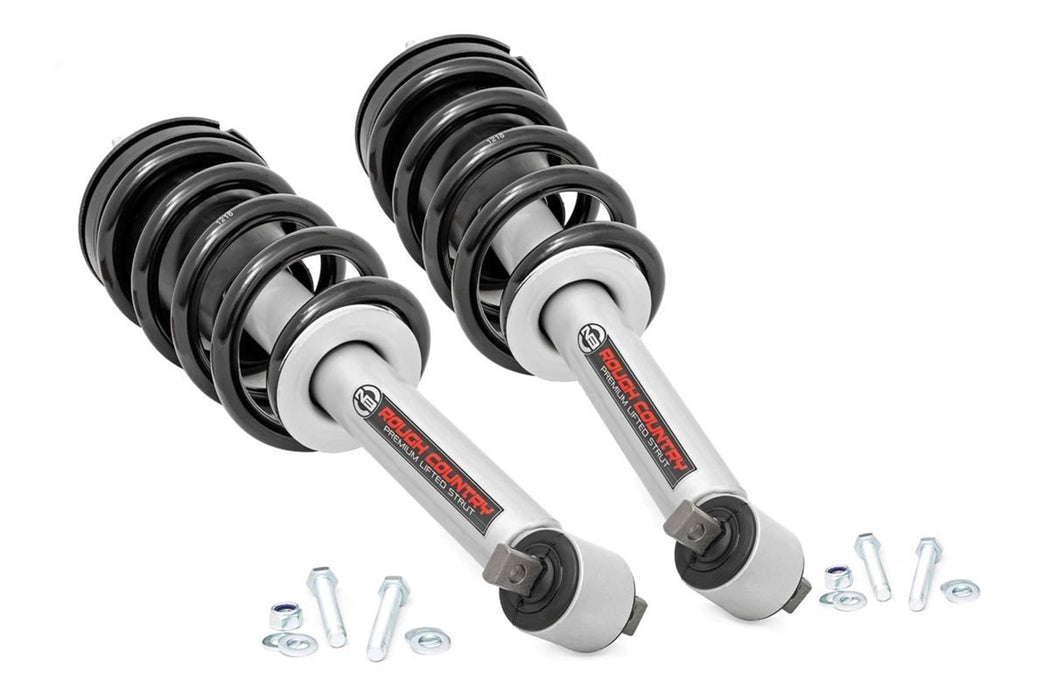 Rough Country 501084 GM 3.5 Inch Lifted N3 Struts 07-13 1500 Pickups Rough Country - Truck Part Superstore