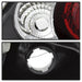 Spyder Auto 5000330 Euro Style Tail Lights; Uses Stock Bulbs; Pair; Black; - Truck Part Superstore