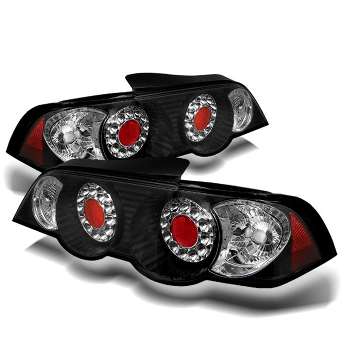 Spyder Auto 5000361 LED Tail Lights; Uses Stock Bulbs; Pair; Black; - Truck Part Superstore