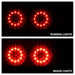 Spyder Auto 5000385 LED Tail Lights; Uses Stock Bulbs; Pair; Red/Clear; - Truck Part Superstore