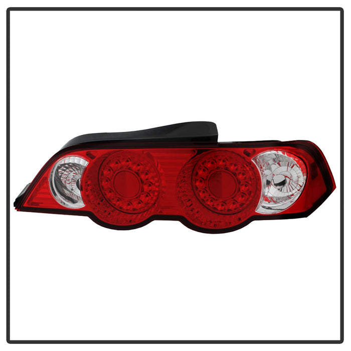 Spyder Auto 5000385 LED Tail Lights; Uses Stock Bulbs; Pair; Red/Clear; - Truck Part Superstore