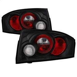 Spyder Auto 5000408 Euro Style Tail Lights; Uses Stock Bulbs; Pair; Black; - Truck Part Superstore