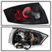Spyder Auto 5000408 Euro Style Tail Lights; Uses Stock Bulbs; Pair; Black; - Truck Part Superstore