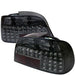 Spyder Auto 5000644 LED Tail Lights; Uses S25 Amber 120 Degree Single Filament Bulb; Pair; Smoke; - Truck Part Superstore