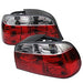 Spyder Auto 5000651 Crystal Tail Lights; Uses Stock Bulbs; Pair; Red/Clear; - Truck Part Superstore