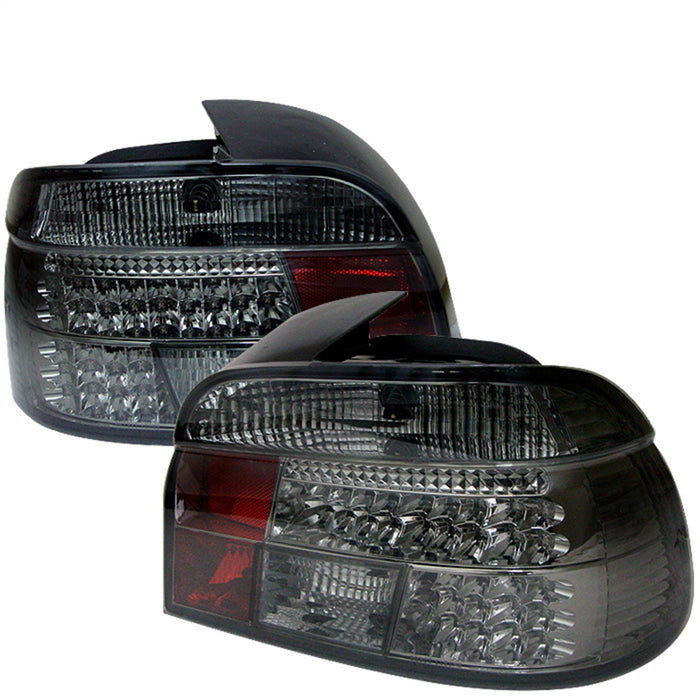Spyder Auto 5000699 LED Tail Lights; Uses Stock Bulbs; Pair; Smoke; - Truck Part Superstore