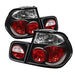 Spyder Auto 5000712 Euro Style Tail Lights; Uses Stock Bulbs; Pair; Black; - Truck Part Superstore