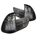 Spyder Auto 5000781 LED Tail Lights; Uses Stock Bulbs; 4 pc.; Black; - Truck Part Superstore
