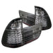 Spyder Auto 5000781 LED Tail Lights; Uses Stock Bulbs; 4 pc.; Black; - Truck Part Superstore