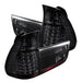 Spyder Auto 5000828 LED Tail Lights; Uses S25 Amber 120 Degree Single Filament Bulb; 4 pc.; Smoke; - Truck Part Superstore