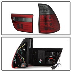 Spyder Auto 5000842 Euro Style Tail Lights - Truck Part Superstore