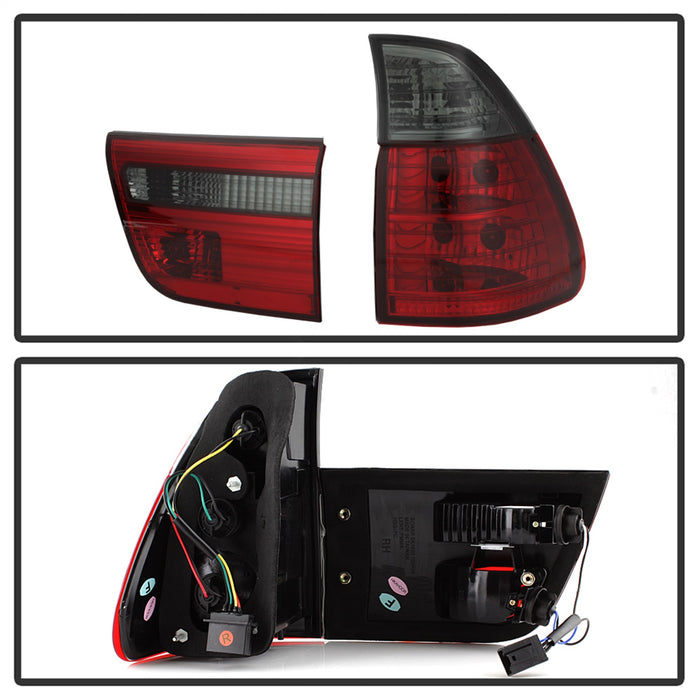 Spyder Auto 5000842 Euro Style Tail Lights - Truck Part Superstore