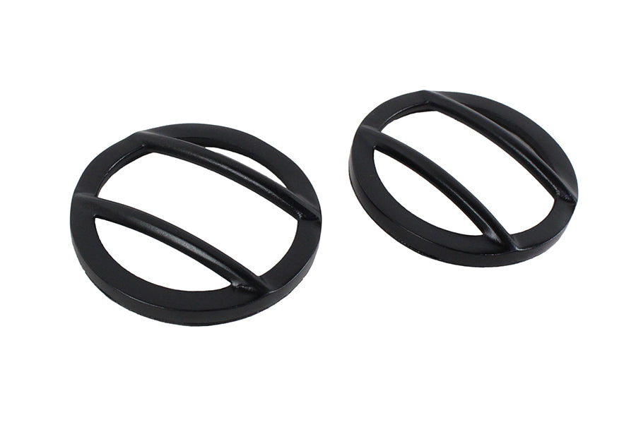 Kentrol 50008 Jeep JK Side Marker Covers Pair 07-18 Wrangler JK Powdercoat Black Kentrol - Truck Part Superstore