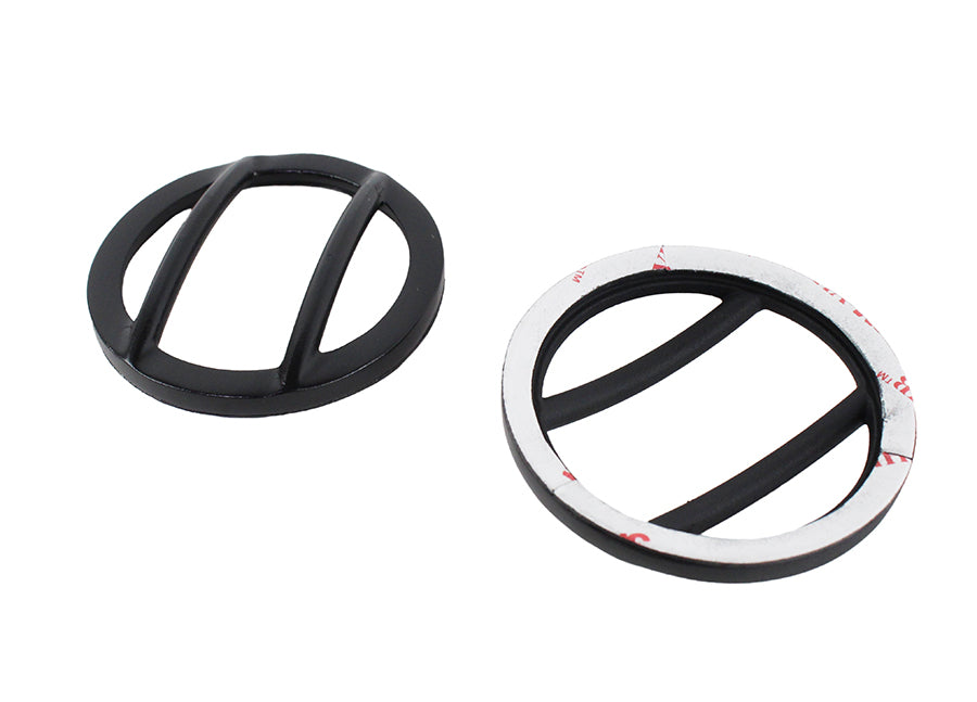 Kentrol 50008 Jeep JK Side Marker Covers Pair 07-18 Wrangler JK Powdercoat Black Kentrol - Truck Part Superstore