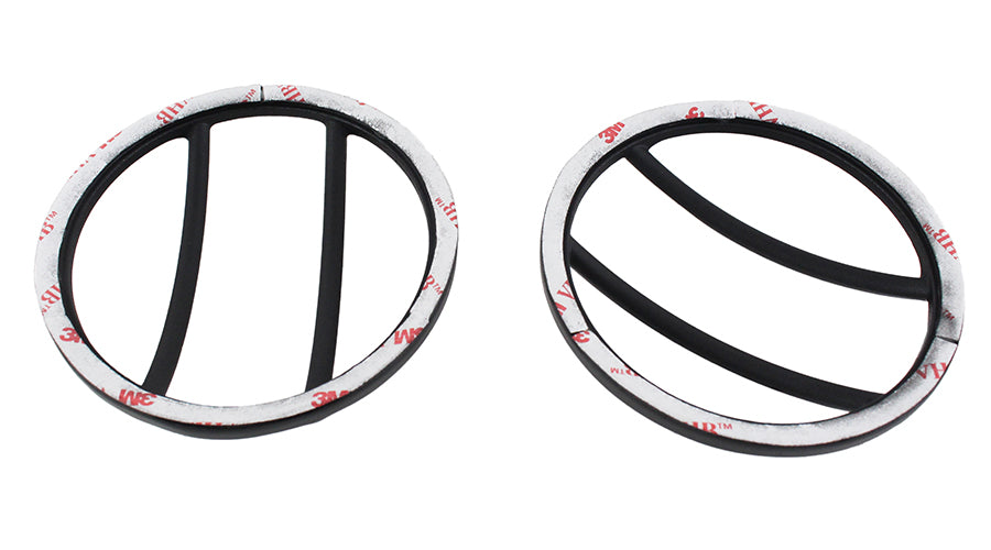 Kentrol 50008 Jeep JK Side Marker Covers Pair 07-18 Wrangler JK Powdercoat Black Kentrol - Truck Part Superstore