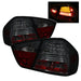 Spyder Auto 5000927 LED Tail Lights; Uses S25 Amber 180 Degree Single Filament Bulb; Pair; Smoke; - Truck Part Superstore