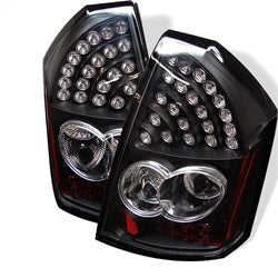 Spyder Auto 5000934 LED Tail Lights; Uses Stock Bulbs; Pair; Black; - Truck Part Superstore