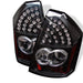 Spyder Auto 5000934 LED Tail Lights; Uses Stock Bulbs; Pair; Black; - Truck Part Superstore